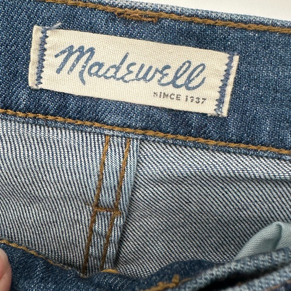 Womens Madewell jeans Flea Market Flare 25x 32 stretch EUC tall Boot cut - Picture 5 of 10